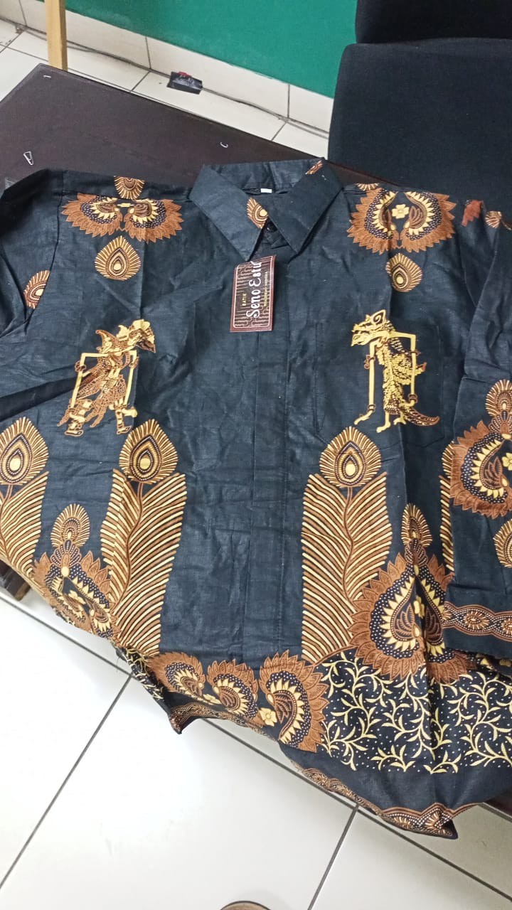 Kemeja Batik / Batik Pria Lengan Panjang Reguler Fit Lengan Panjang Modern Baju Batik Pria Ori