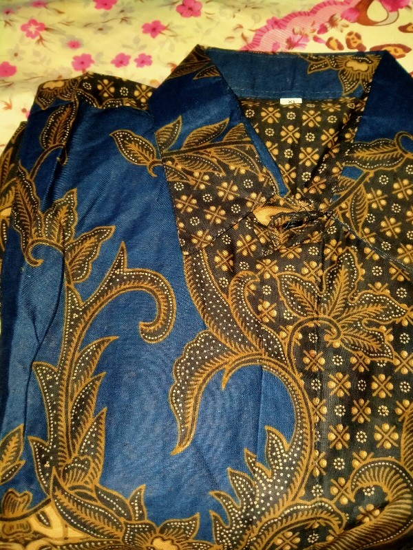 New Arrival Distro Batik Pria Bordir Sogan Hrb026 Batikaf Notoarto Batik Ipnu-ippnu Hem