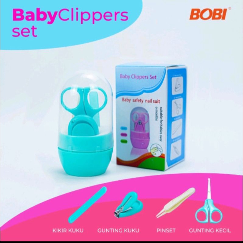 Baby Nail Clippers/ Baby Set Manicure/ Satu set potong kuku bayi