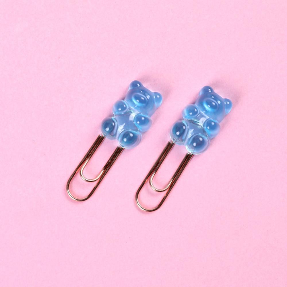 [Elegan] Paper Clip New Cute Kawaii Bookmark Aksesoris Perlengkapan Alat Tulis File Klip Alat Tulis Kantor Sekolah Bookmark Hias