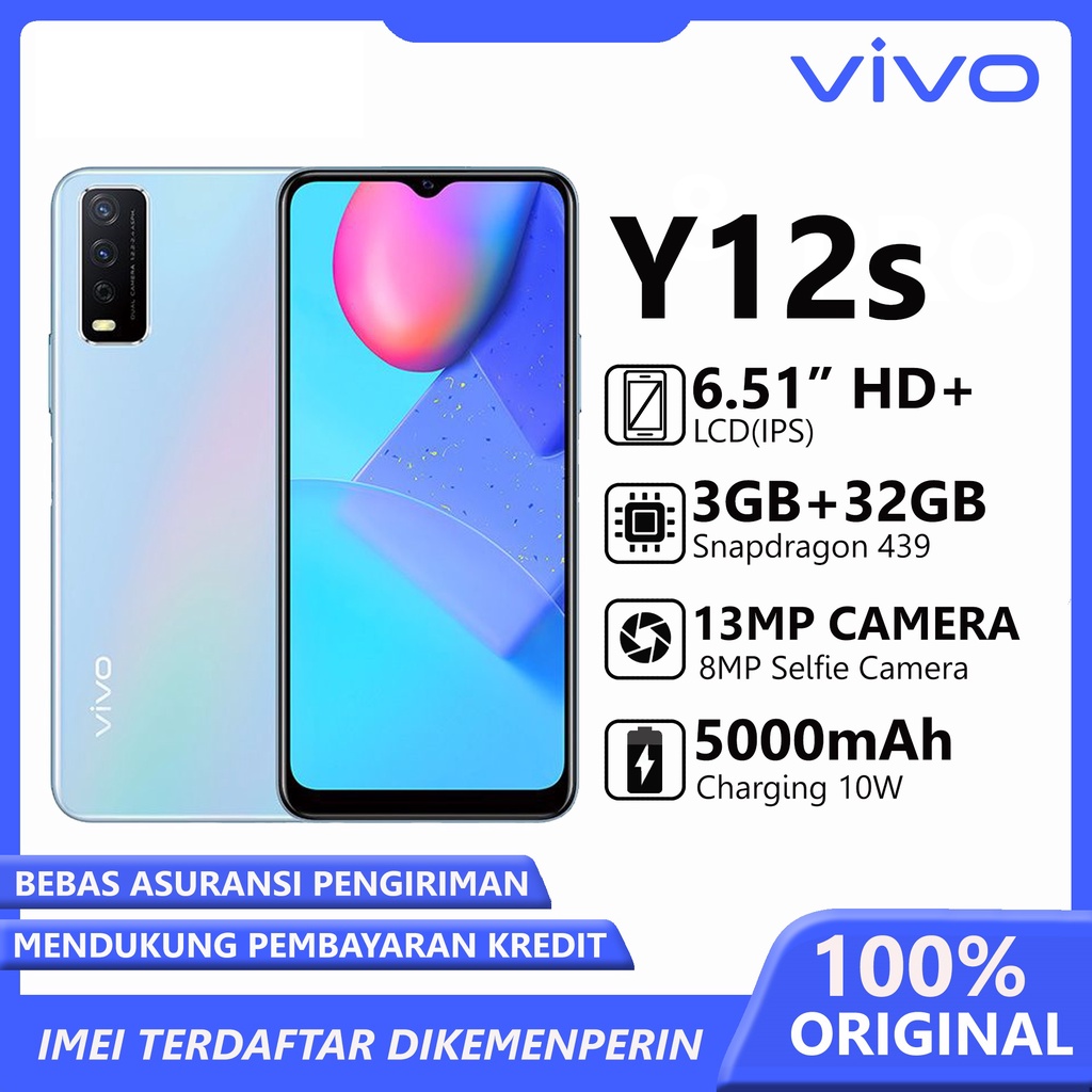 Vivo Y21S 4/128 GB Garansi Resmi