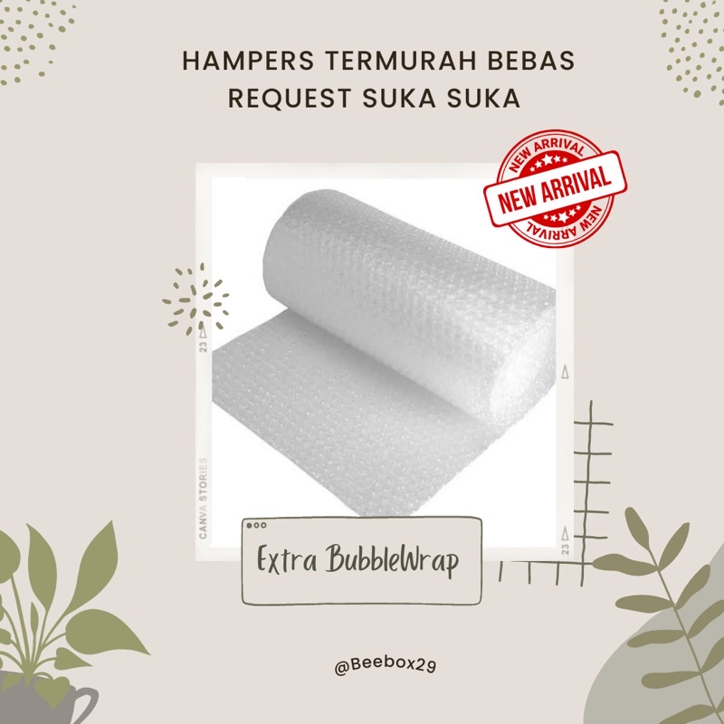 

BUBBLE WRAP EXTRA