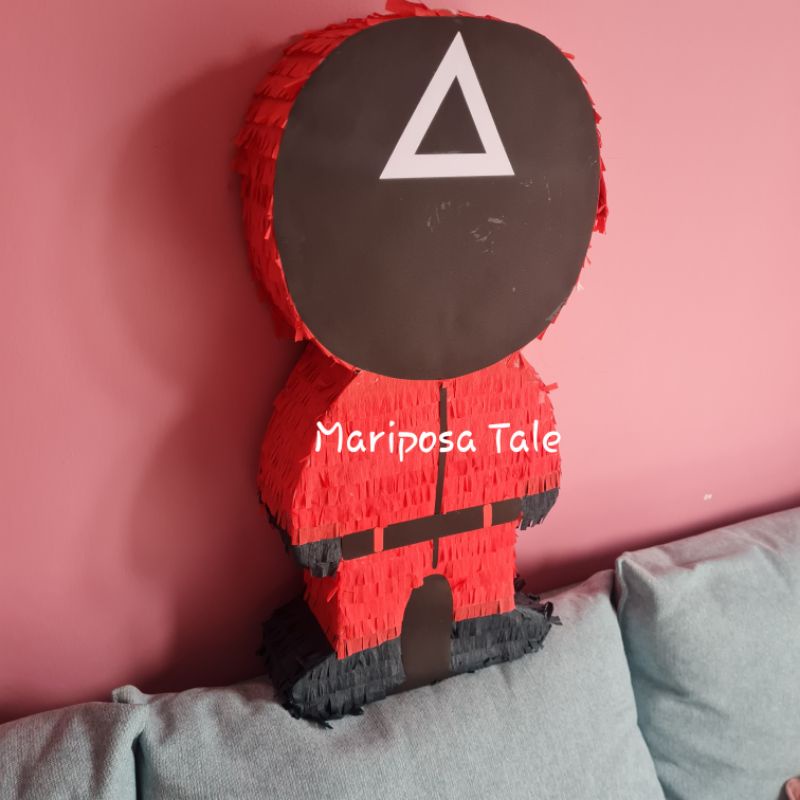 Jual Pinata Pull String Tarik Squid Game Squidgame Shopee Indonesia