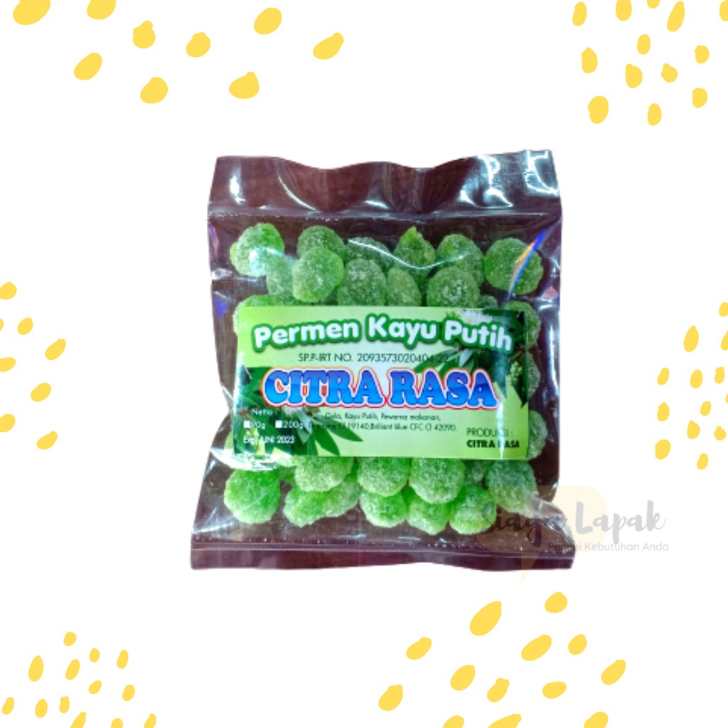 Permen Kayu Putih 90gr Cap Citra Rasa