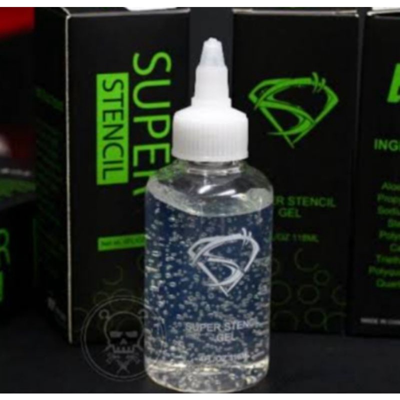 ez super stencil clear / super stencil stencil tattoo jarum tattoo jarum tato needle tattoo tinta ta