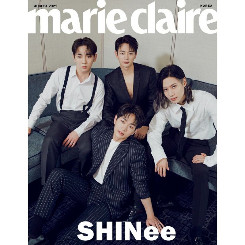 Pelunaaan SHINee Magazine Marie Claire