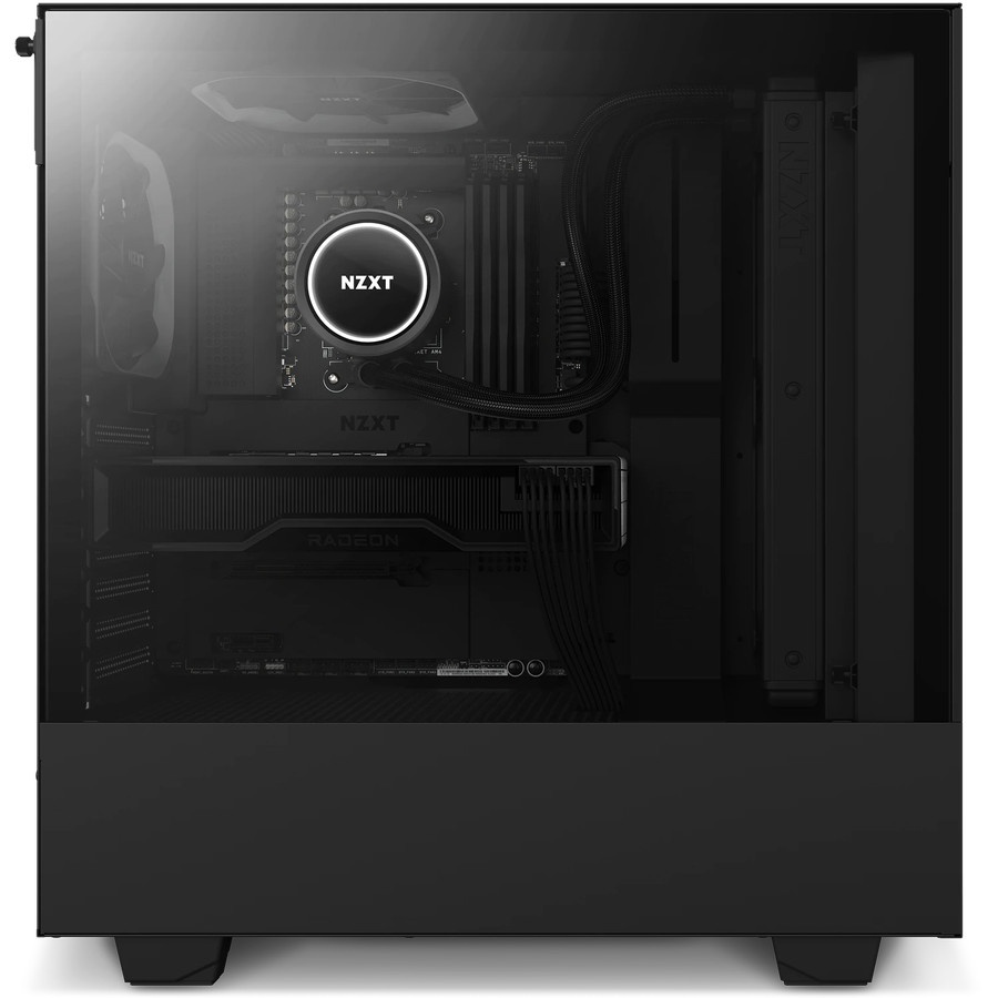 NZXT H510 Flow Black Mid Tower ATX Case Casing PC Free Fan