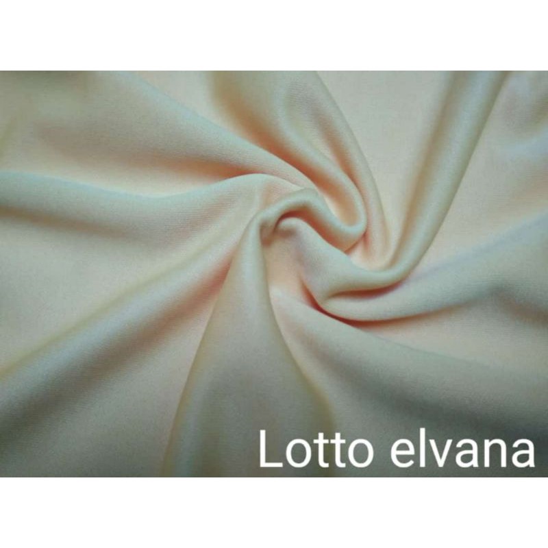 Kain Kaos Lotto Elvana Tebal Kiloan  -+ 3.5 meter Bahan Celana Training Pakaian Olahraga  Terlaris