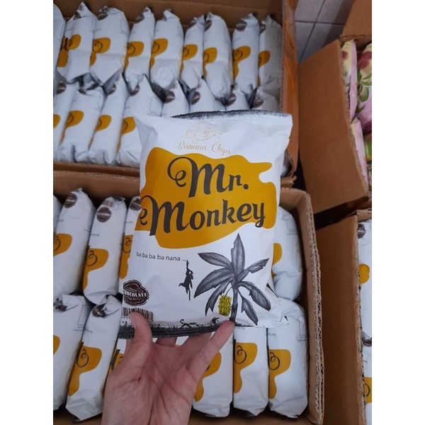 

MR MONKEY keripik pisang kepok ASLI LAMPUNG