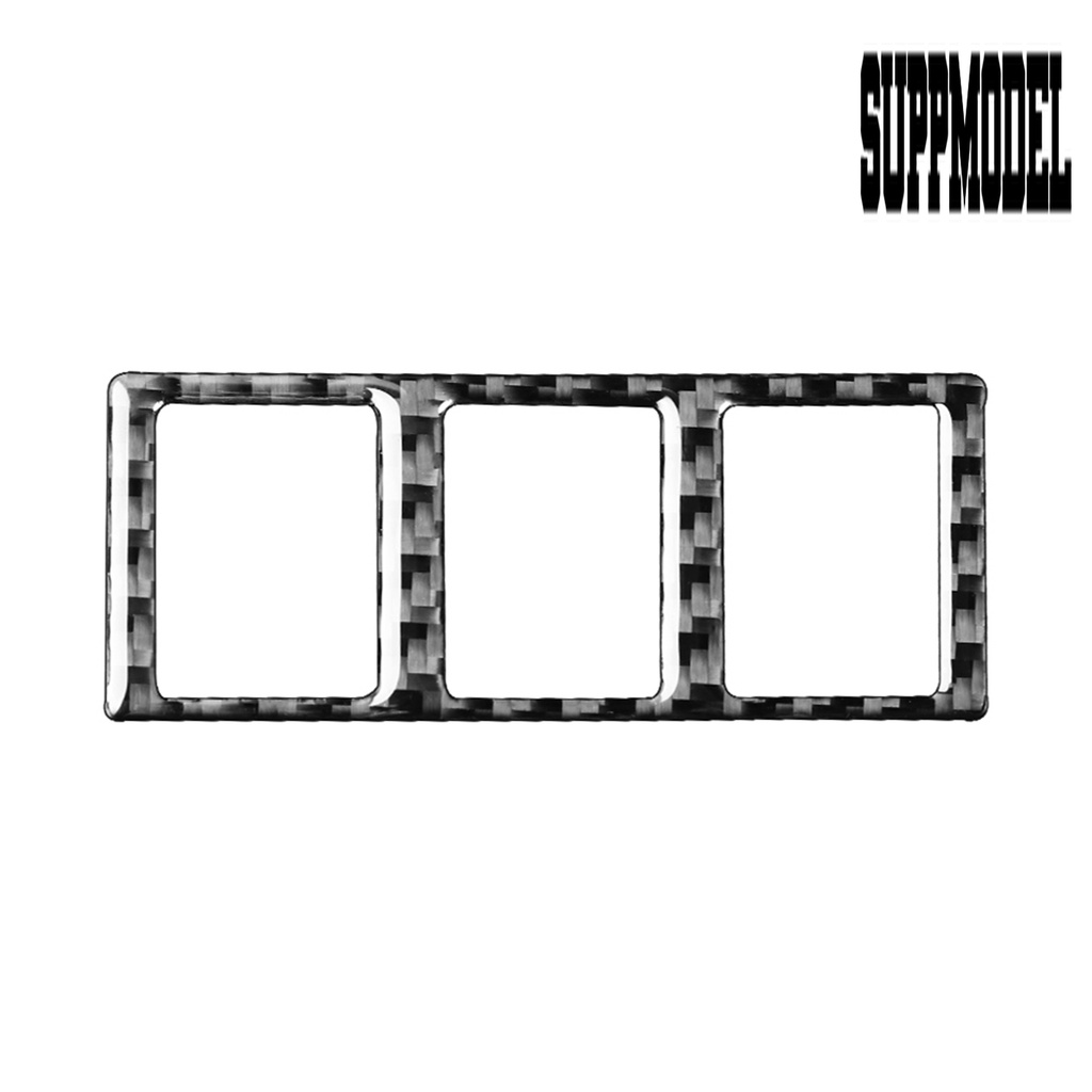 Suppmodelx &lt; Sticker Dekorasi Panel Switch Interior Mobil Toyota Tundra 2014-2018 Bahan Serat Karbon Tahan Air