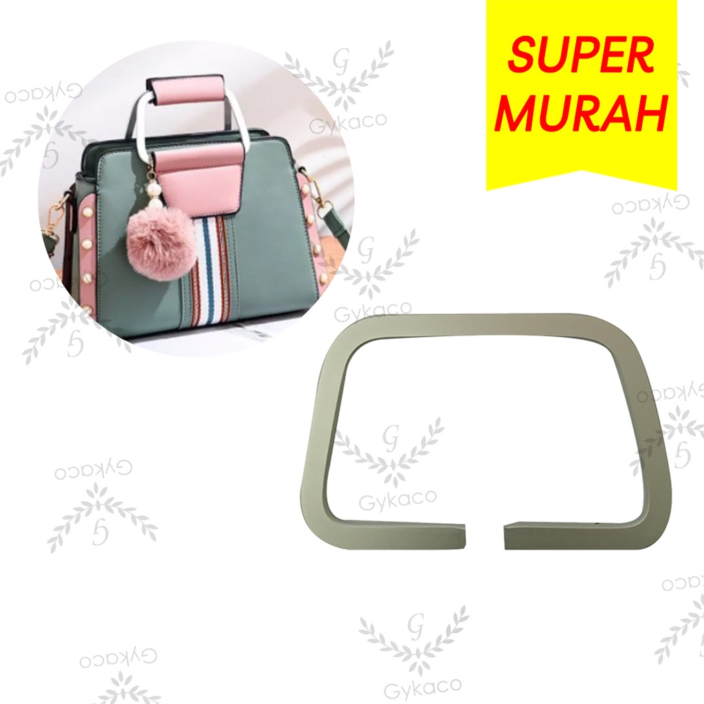 Variasi V122 Behel Gagang Tas (Bungkus Bahan) - Aksesoris Tas &amp; Dompet Wanita Fashion (IMPORT)