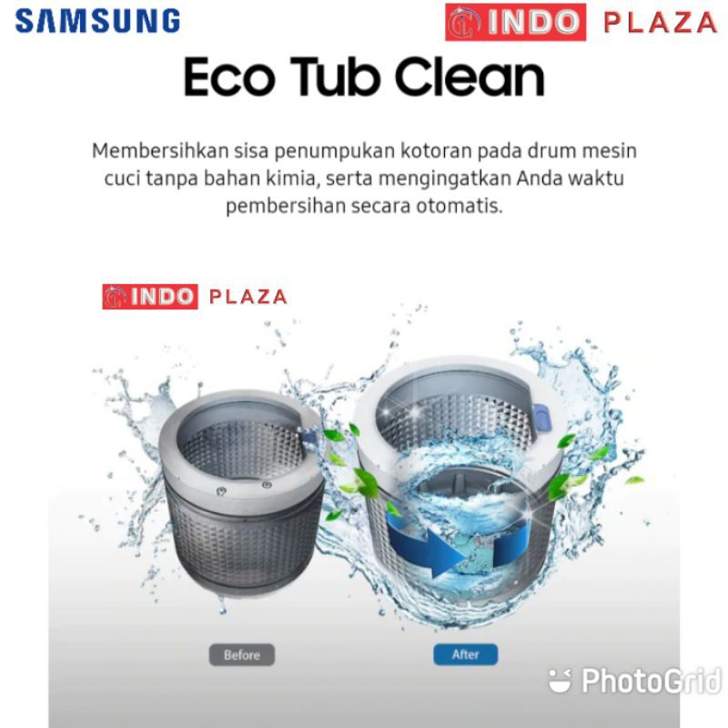 MESIN CUCI SAMSUNG 1 TABUNG 8 Kg / 8kg WA80H4000SW