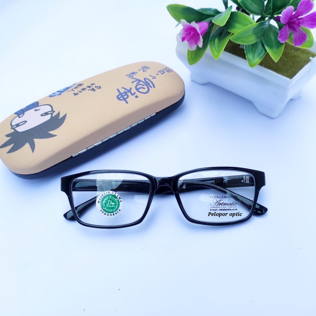 COD-Kacamata baca 2 fungsi baca dan jalan Lensa otomatis fokus Kacamata plus jauh dekat Kacamata