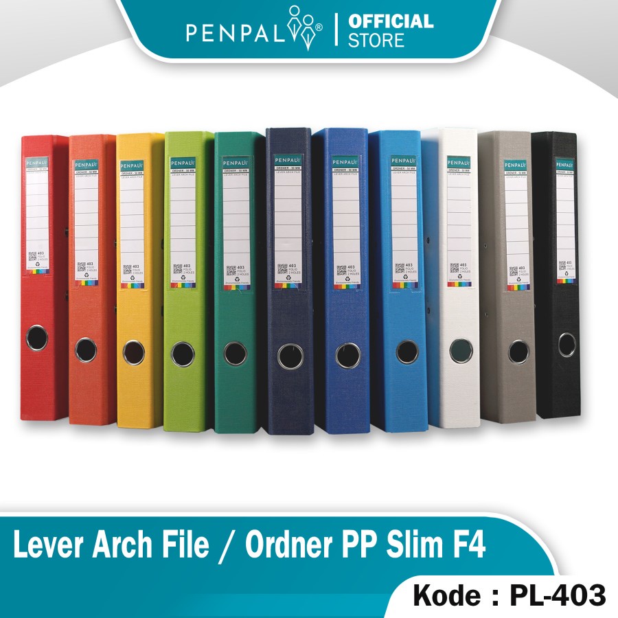 

Penpal Lever Arch File / Ordner Folio Slim PL-403