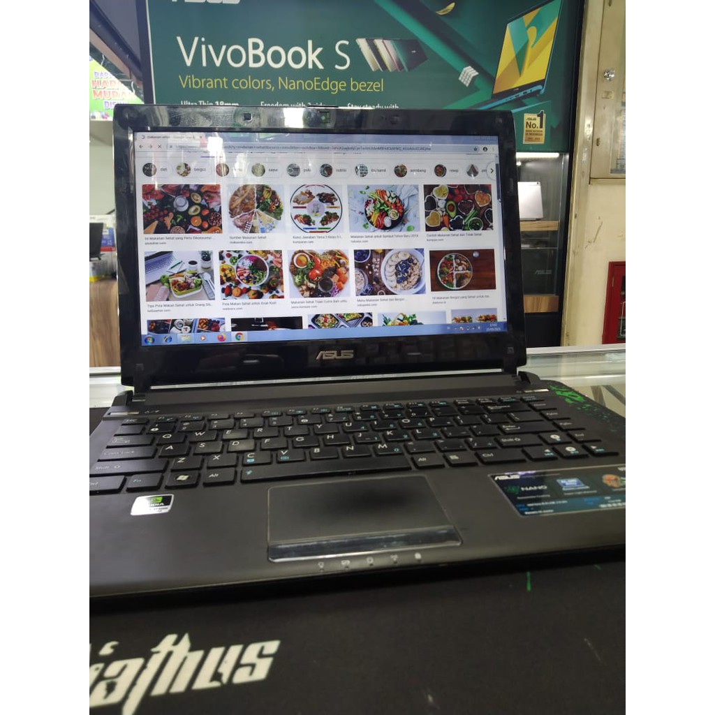 Laptop asus u36s core i5 gaming sekolah online desain