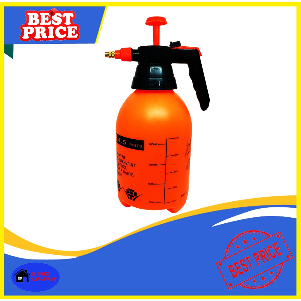 Semprotan Air 2 Liter Orange Tebal Alat Semprot Tanaman