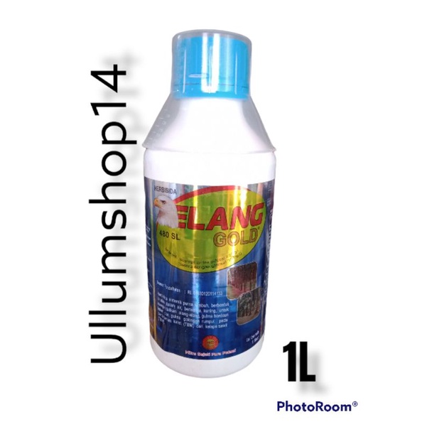 elang gold herbisida sistemik 480sl+perekat (1L)