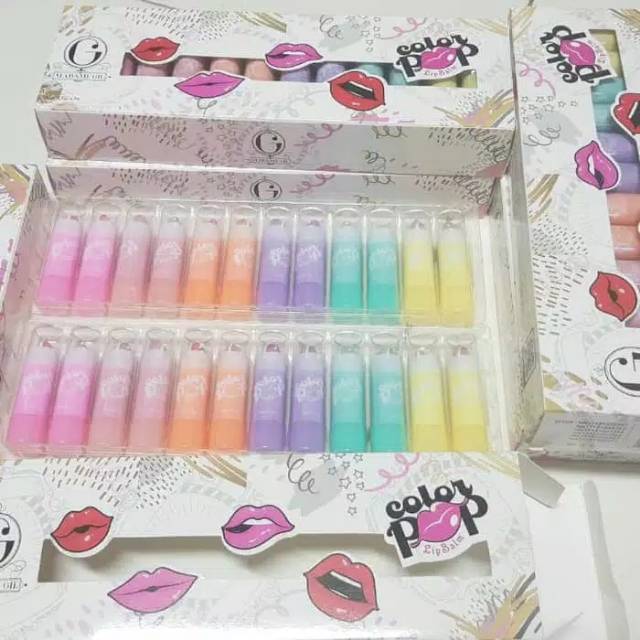 Medan Termurah MadameGie Color Pop Lip Balm