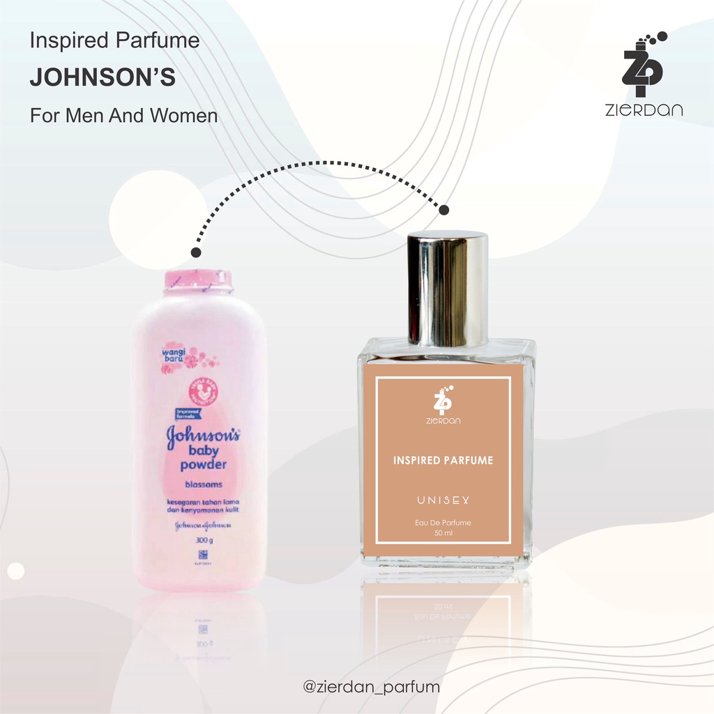 Zierdan Inspired Parfum Johnson's Parfum Aroma Bayi Parfume Farfum Minyak Wangi Pria &amp; Wanita Unisex