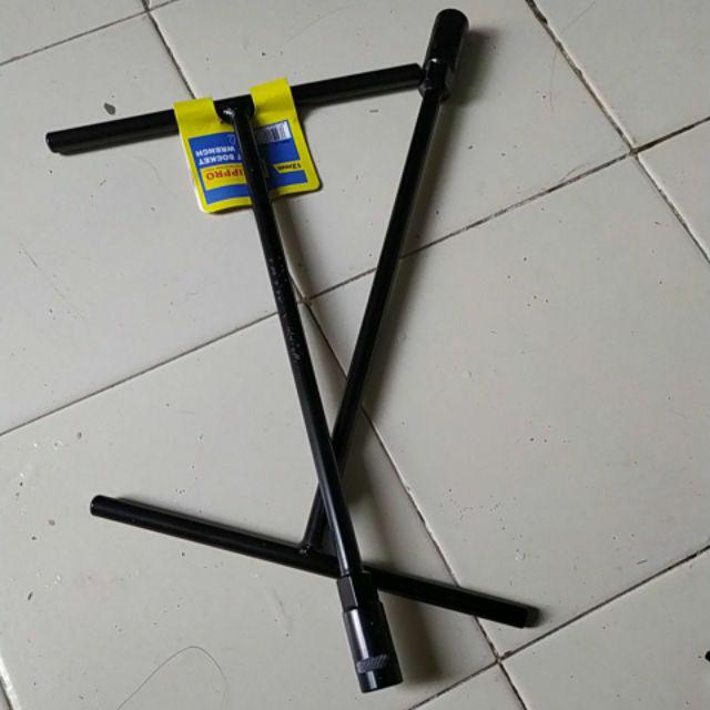 Kunci Sok T Hitam Lippro T Socket Ukuran 7-14mm