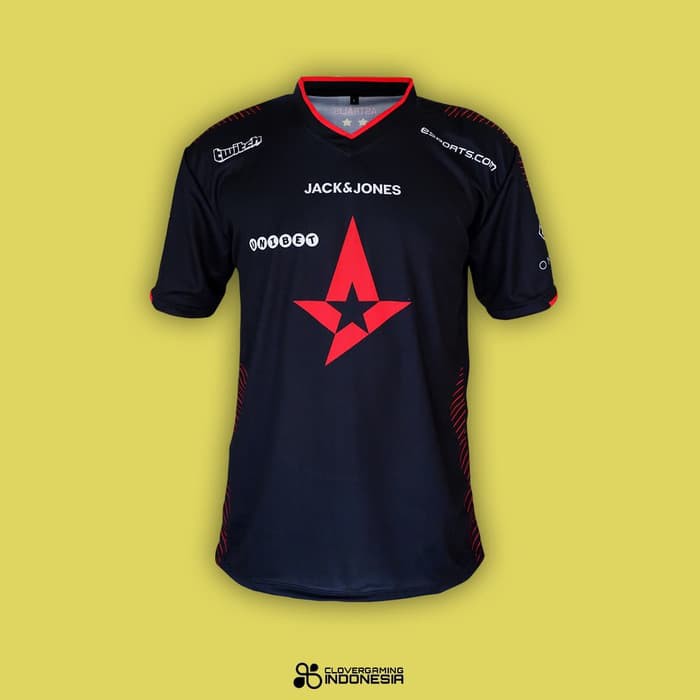 Jersey Astralis 2019 New Sponsor - Baju Team Gaming Dota