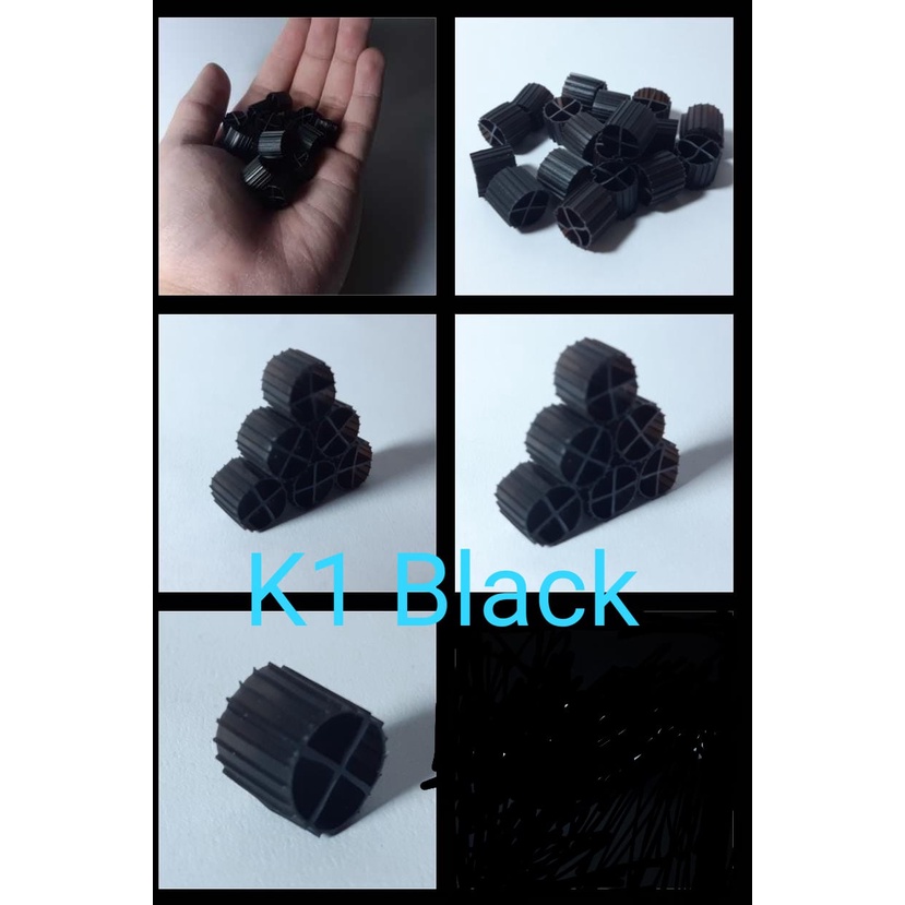 Kaldness K1 / Kaldnes Kalnes K1 ,K1 Mini , K1 plus K3 per 100gr Pesu Media Filter MBBR TERMURAH !! Kaldness K1 / Kolam / Aquarium / Akuarium aquascape