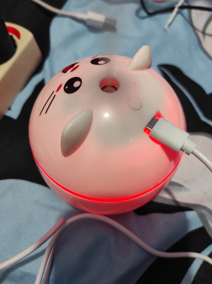 Humidifier Diffuser Aroma Essential Oil Usb 300ml Bentuk Kucing Lucu Dengan Lampu