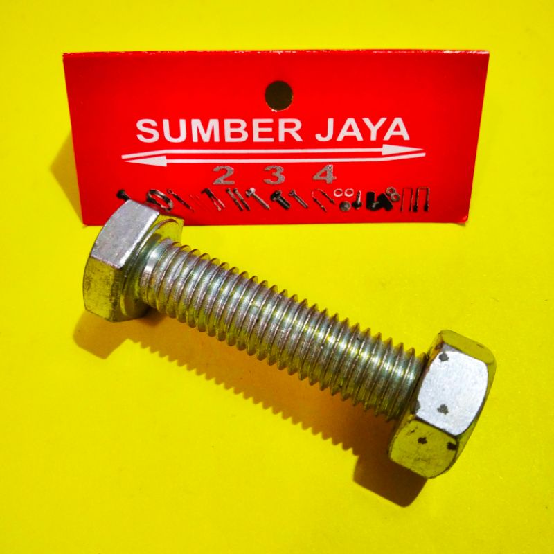 MUR BAUT M12 x 50 PUTIH / BMP 12 x 50 TERMURAH