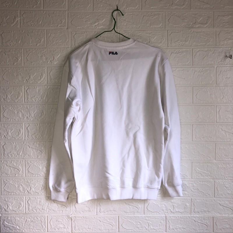 Crewneck Classic Fila White