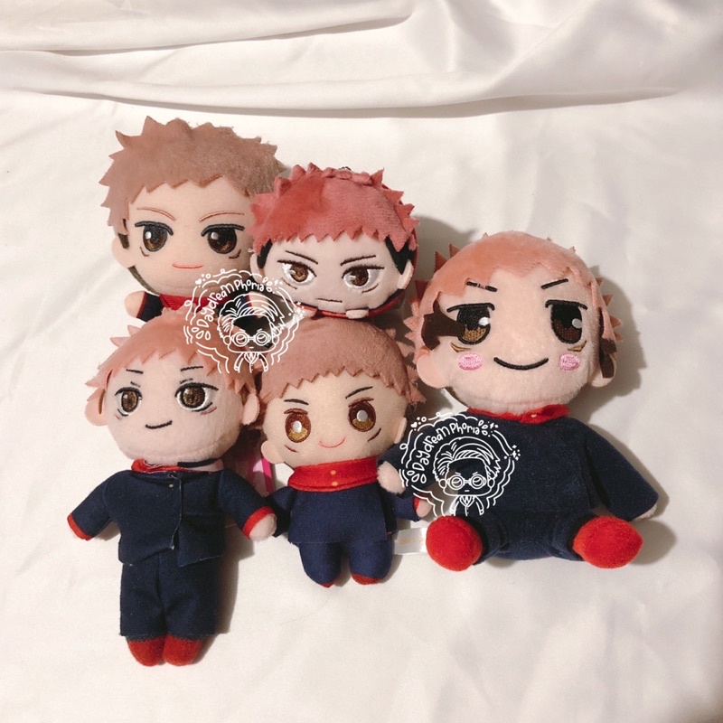 JUJUTSU KAISEN YUUJI ITADORI PLUSH MOCHI BALLCHAIN MASCOT