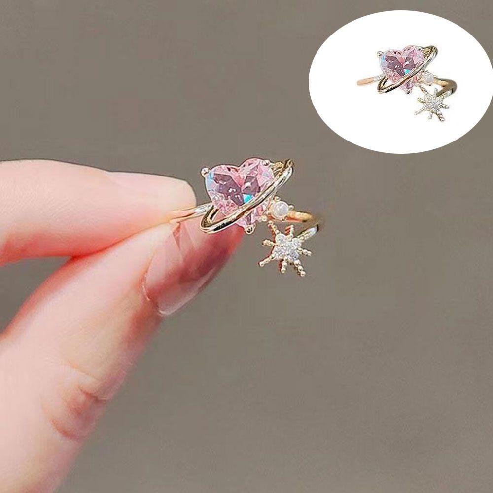 Cincin LILY Perhiasan Fashion Vintage Tembaga