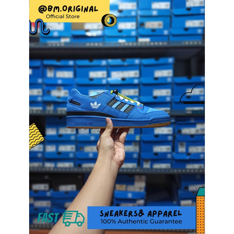 Adidas Forum Low Hebru Brantley Multicolor Black Blue ORIGINAL GZ4403
