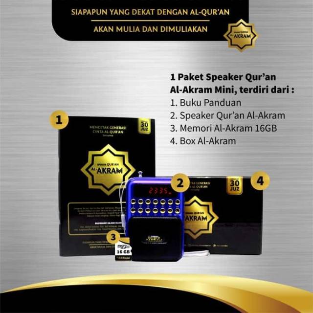 Speaker Quran al-Akram mini