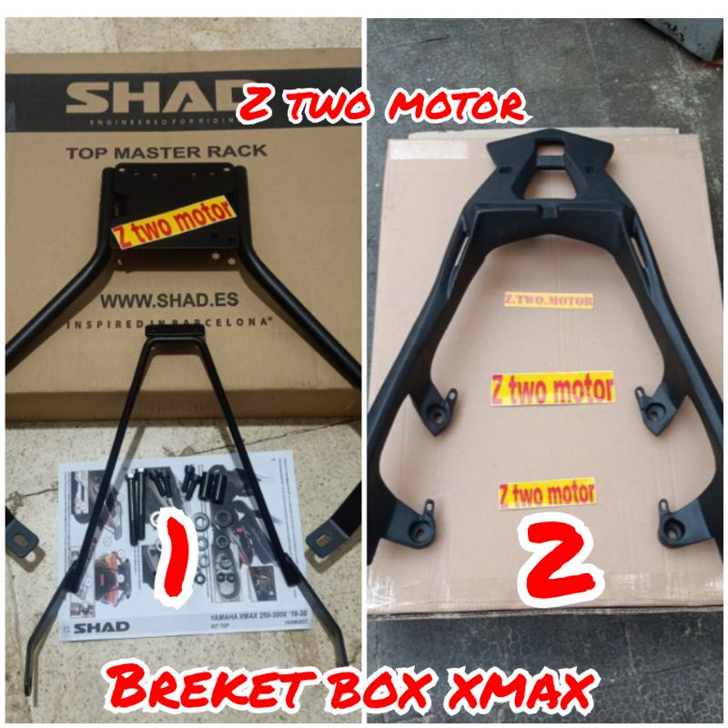 Behel box xmax 250 breket box xmax 250 Dudukan box xmax 250 Behel box xmax old xmax new X-Max