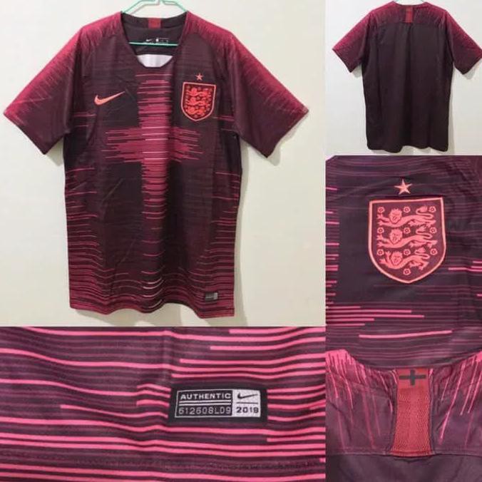 PR00M000 JERSEY BOLA INGGRIS TRAINING PREMATCH RED 2018/2019 GRADE ORI Murah