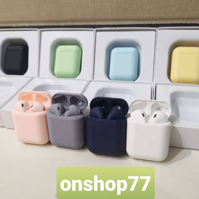 i12 TWS Wireless Bluetooth Earphone For Iphone Android