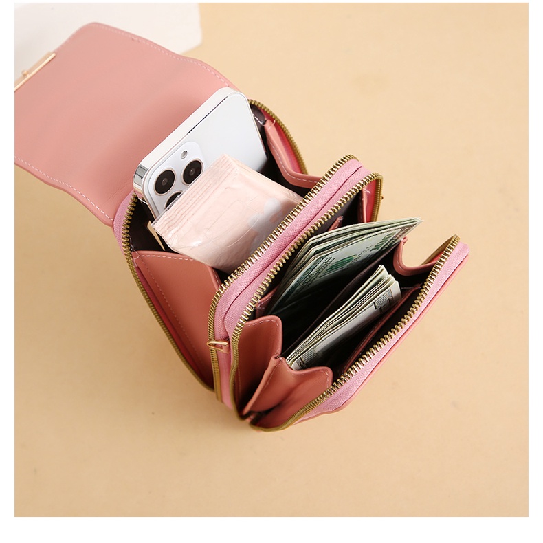 Serenity Dompet HP Touch Screen 2022 Layar Sentuh ORI Tas Selempang Wanita Impor Kekinian Tas Bahu Remaja 416