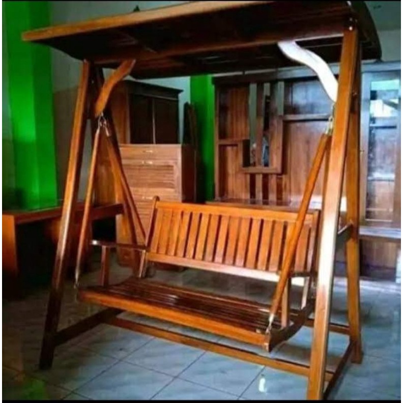 KURSI AYUNAN TERAS JATI JEPARA TERLARIS