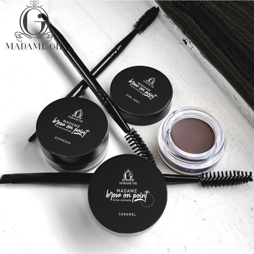 ⭐️ Beauty Expert ⭐️ Madame Gie Madame Brow On Point – Make Up Eyebrow Pomade Cream Pensil Alis