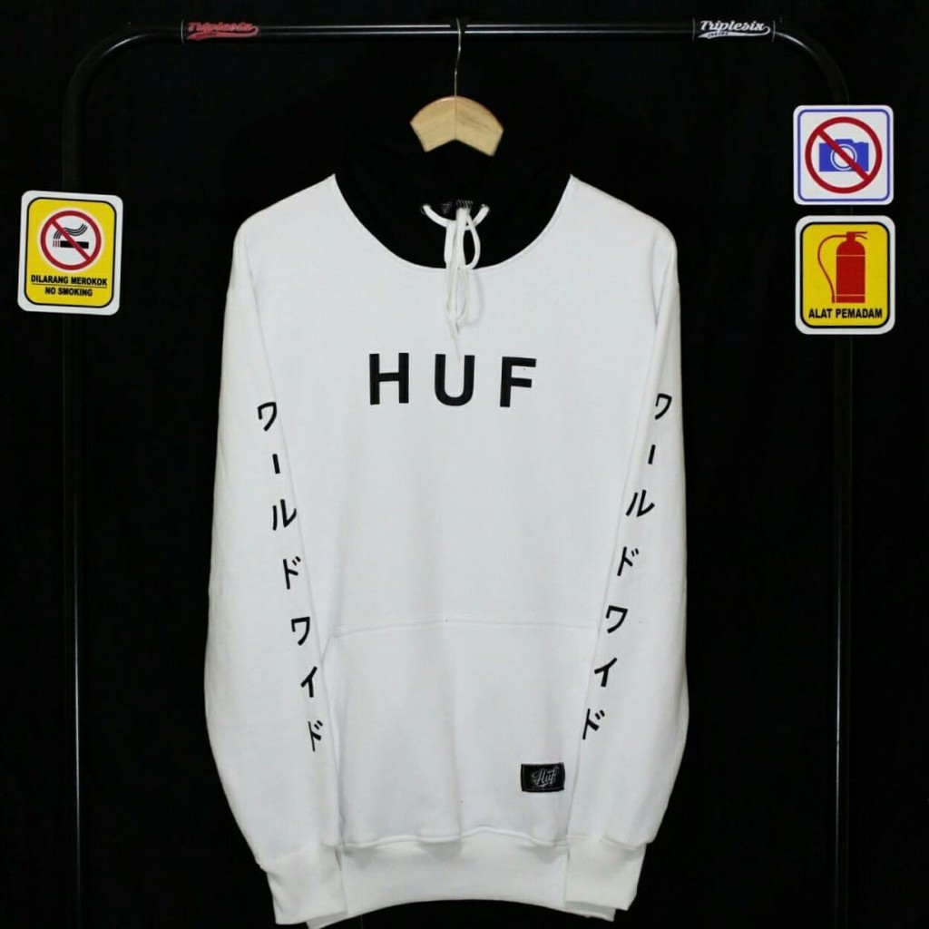 TERLARIS HUF Hoodie Sweater Pria