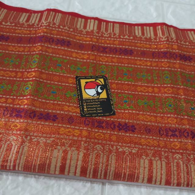 Kain songket asli kain batak medan kain tari baju tradisional