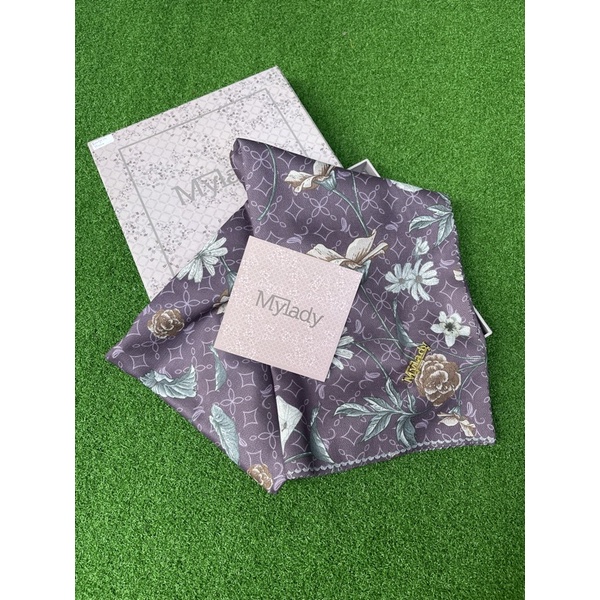 Hijab MY LADY Sangria Plum Original