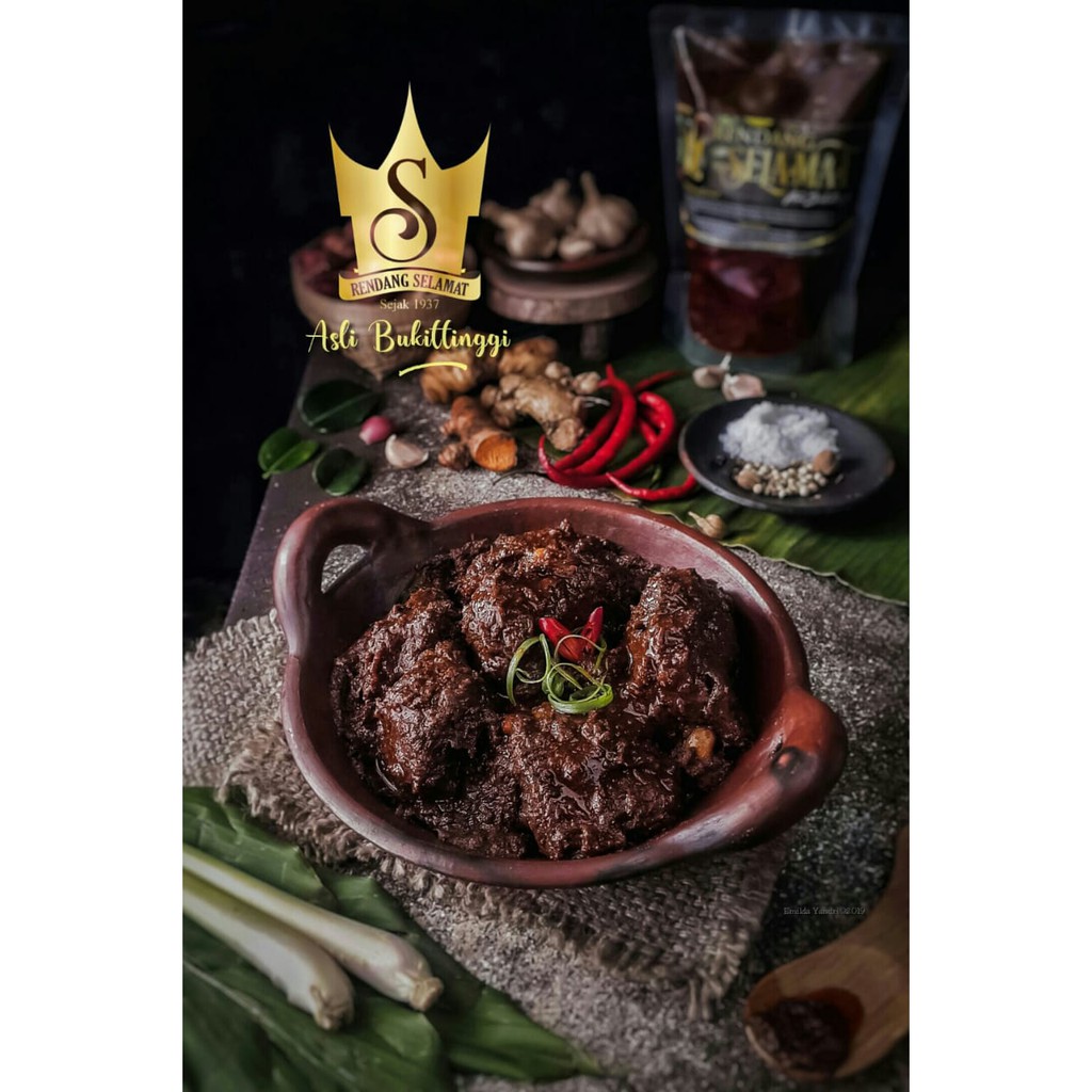

RENDANG SELAMAT BUKITTINGGI ASLI 1kg