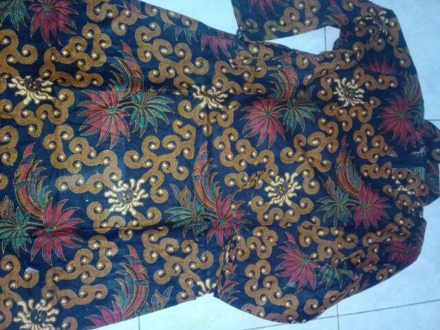 Terlaris Serut Genes Jelita Tunic Navbor Yelbor Whitbor Creambor Tunik Batik Modern Hrb030 Dolbi Dob