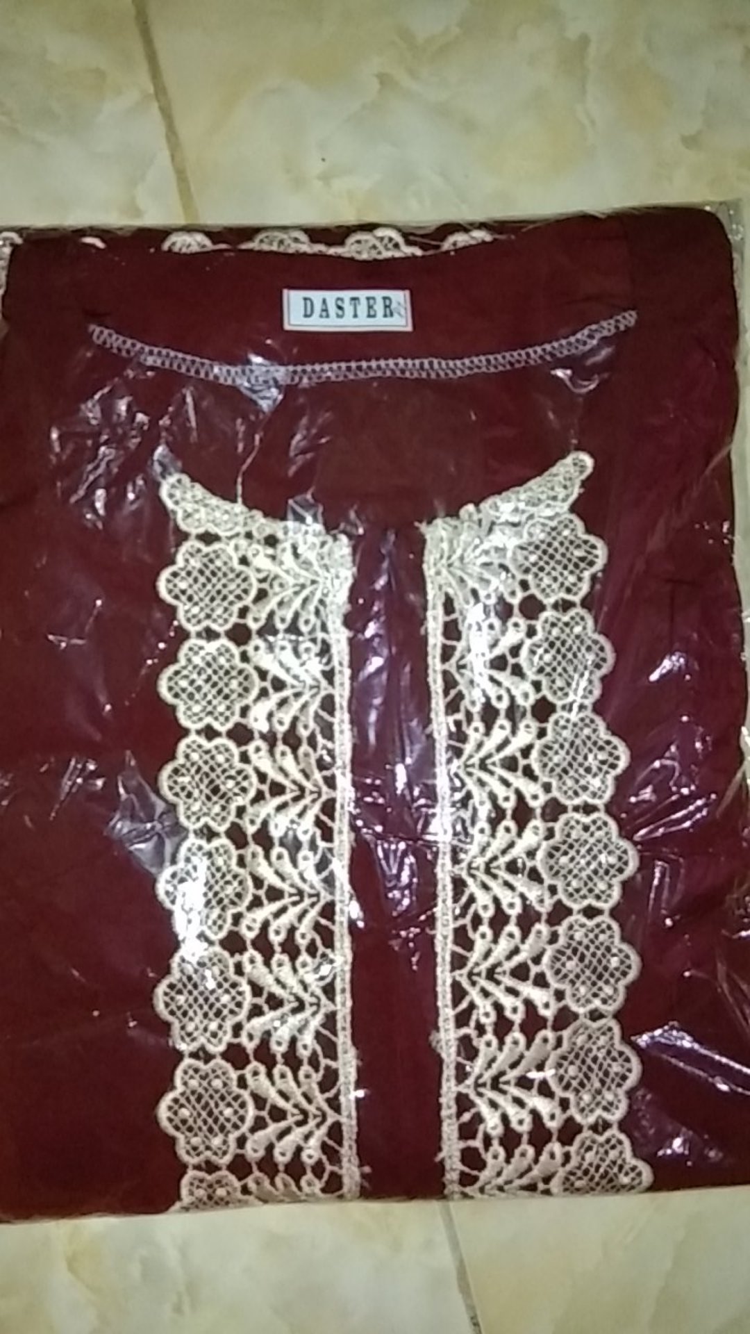 BATIK DASTER RENDA ARAB | DLUSIA TUNIK LULU Daster Renda
