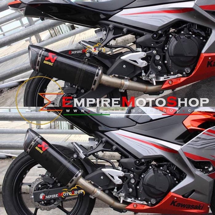 Dijual Knalpot Akrapovic Ninja 250 Fi 2018 Ninja 400 Fullsystem Original Diskon
