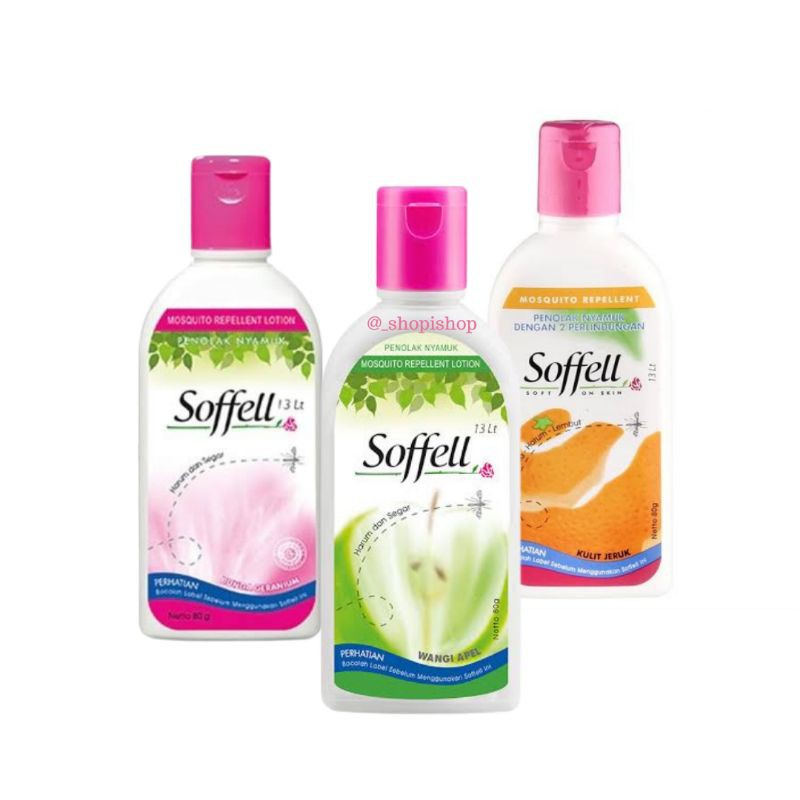 Soffell Lotion Anti Nyamuk 80g