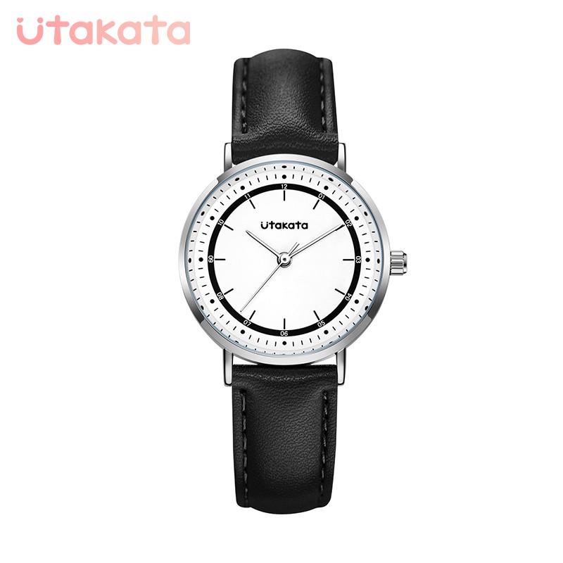 UTAKATA A0005 Jam Tangan Wanita Analog Tali Kulit WATCHKITE WKOS