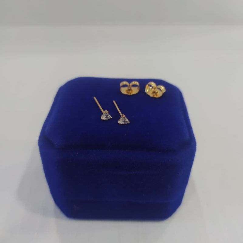 Anting wanita permata simple xuping asli