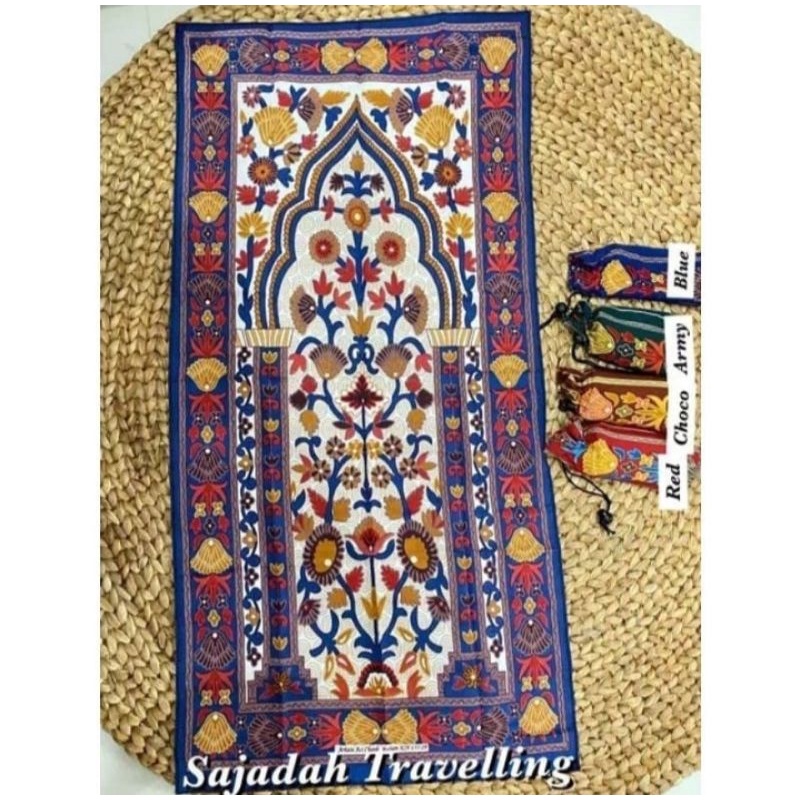 Sajadah traveling turkey/ sajadah travel kerang arbain/ oleh oleh haji dan umroh